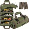 Tool Bag, Roll Up, Heavy Duty Tool Organizer for Men and Women, Portable Tool Organizer Mini Portable Bag for Electricians and Mechanics.