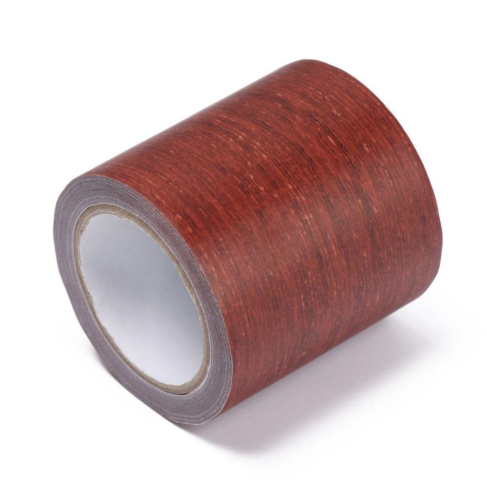 5 м/рулон деревянная лента для ремонта мебели, самоклеящиеся дверные наклейки, украшение для дома