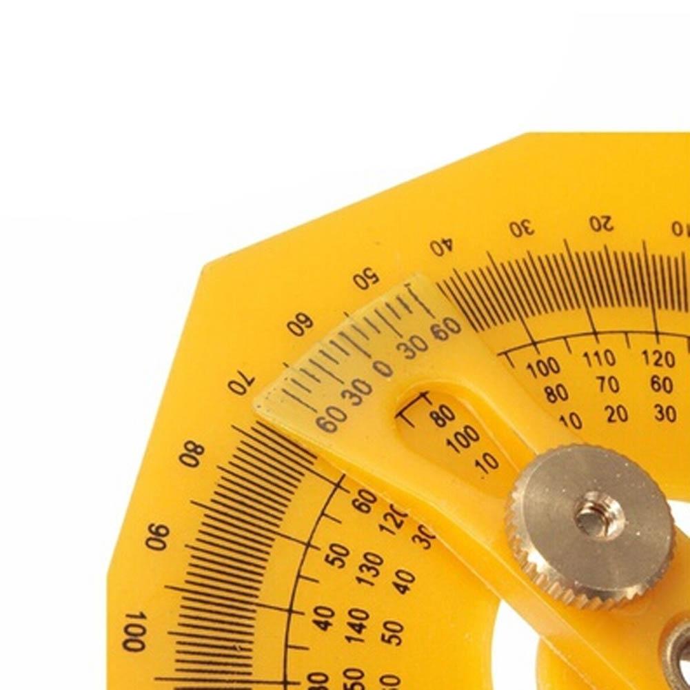 Угломер Транспортир Гониометр Угломер Пластиковые Латунные Фитинги 0-180 Градусов Измерительные Инструменты