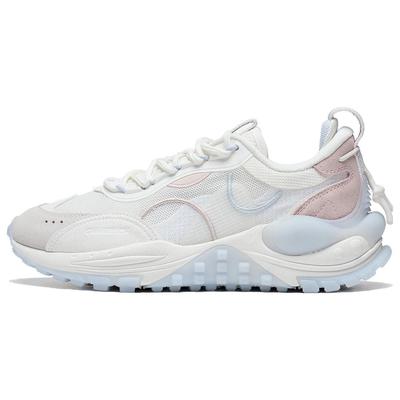Кроссовки женские Li Ning CF Trail Series Star Track с нескользящей износостойкой подошвой, цвет Cloud-White AGLT074-1