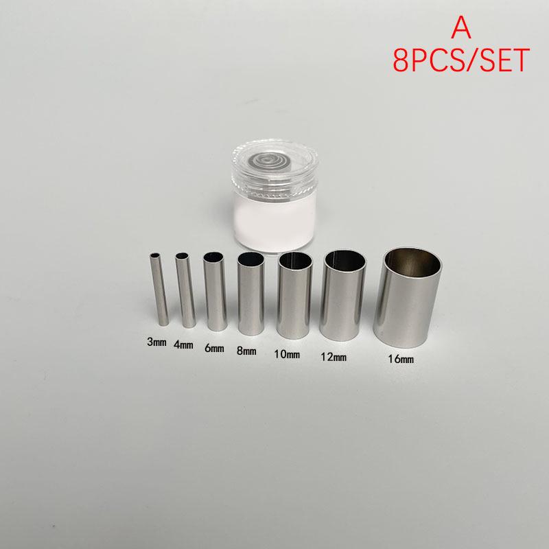 7/8 шт. Полый круглый резак, гончарные инструменты, инструменты для полимерной глины, экструдер для глины с органайзером, инструмент для резьбы по дереву и моделирования
