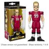 НФЛ: Виниловые 5-дюймовые виниловые пластинки Gold Chase Cardinals JJ Watt поставляются 1 из 6
