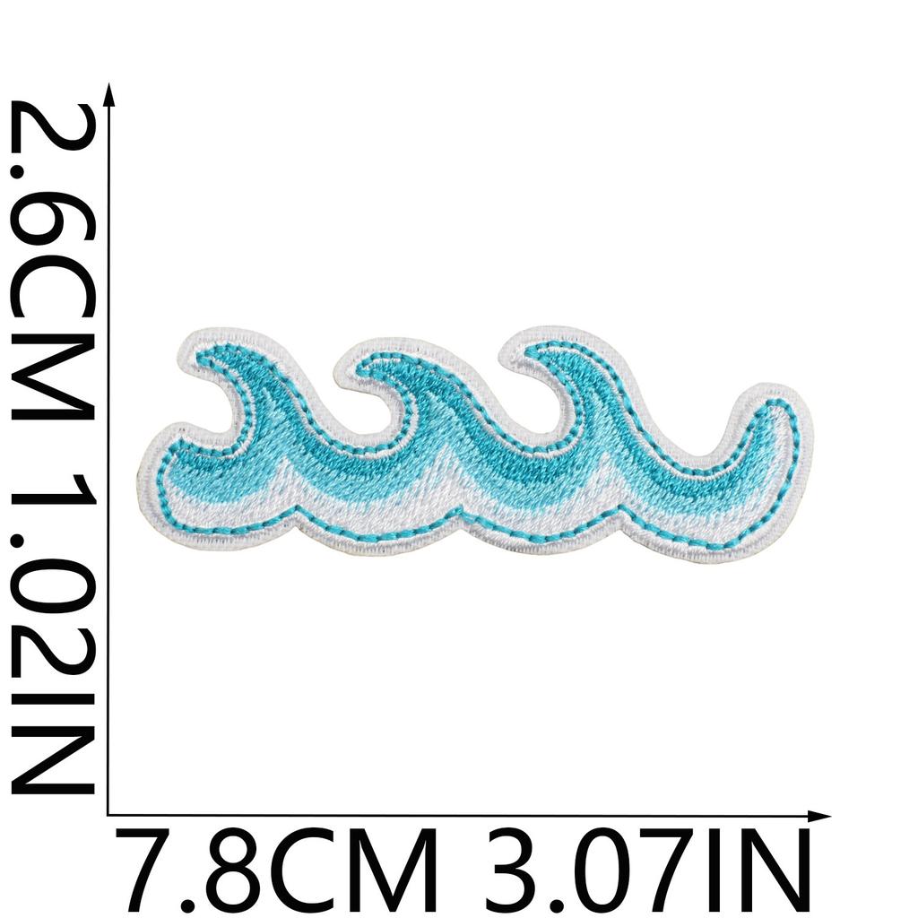 Horse Pentium Embroidery Cloth Sticker Western Denim Computer Embroidery Badge Fashion Girl Decoration Guitar Embroidery Badge Ironing