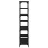Bookshelf Black Oak Look 91 x 36 x 176 cm Engineered Wood