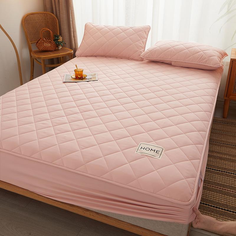 Покрывало цельное с хлопковой подкладкой, защитный чехол для матраса Simmons, утолщенный нескользящий наматрасник, пыленепроницаемое покрывало
