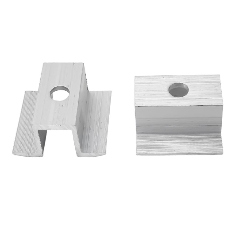 Солнечный средний зажим 10 шт. толщиной 3 мм для подключения солнечной панели