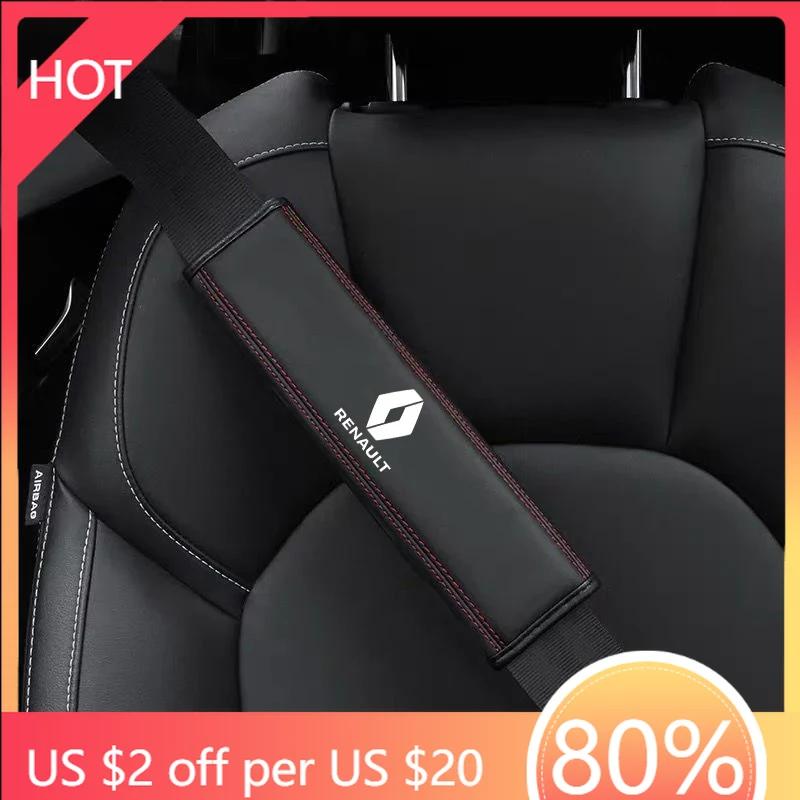 Hub Caps Car Safety Belt Shoulder Protect Pad For Renault RS Koleos Captur Kadjar Megane Clio Talisman Scenic Arkana Twingo Acce