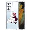 Прозрачный чехол для телефона с изображением аниме Spy X Family для Samsung S10 S20 Fe S21 S22 S8 S9 Plus S21ultra S22ultra, противоударная задняя крышка, чехол