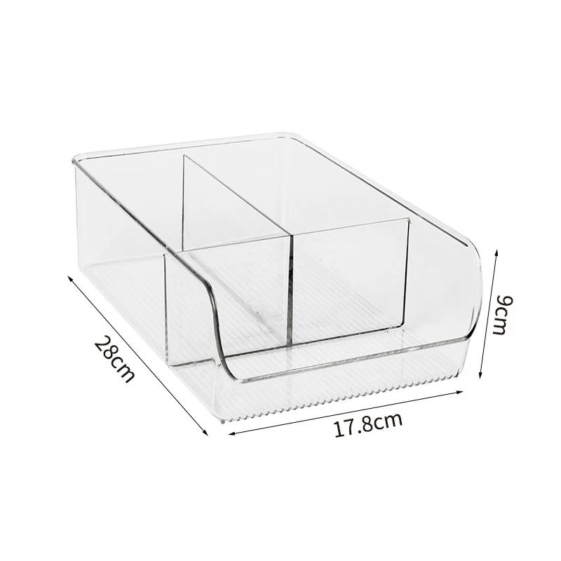Ящик для хранения чайных пакетиков Ящик для сортировки кофейных капсул Акриловый отсек для хранения вещей Контейнер для косметики Дом