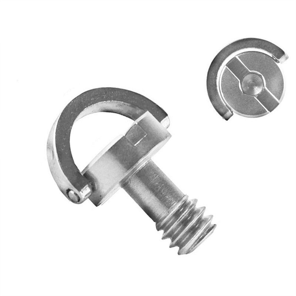 Адаптерный винт Адаптер для DSLR Быстросъемный винт для штатива 1/4-дюймовый винт для камеры Винт с D-образным кольцом