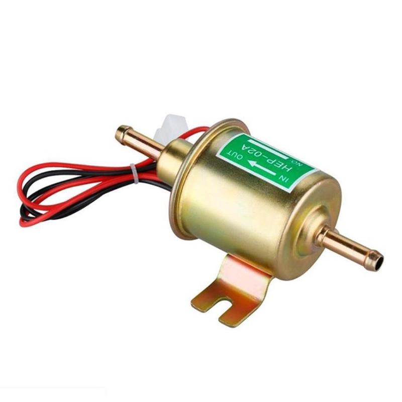 Gas Diesel Electronic Fuel Pump Inline Low Pressure Electric Fuel12V Hep-02A