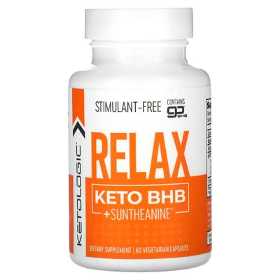 Relax Keto BHB + Suntheanine, 60 растительных капсул