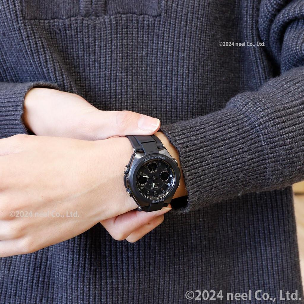 Casio Baby-G Watch (Official Japanese Product) G-MS Radio-Controlled Solar Watch MSG-W100-7A2JF / -W100G-1AJF Women's Black / White