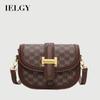 IELGY Ladies Saddle Bag Retro High-End Sense Shoulder Messenger Bag