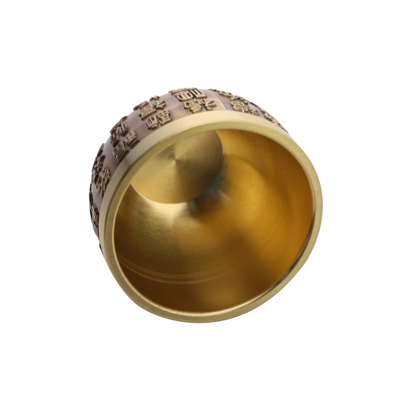 Латунная банка, приглашение для богатства, настольный маленький орнамент, украшение для исследования, подарок, аксессуары для дома