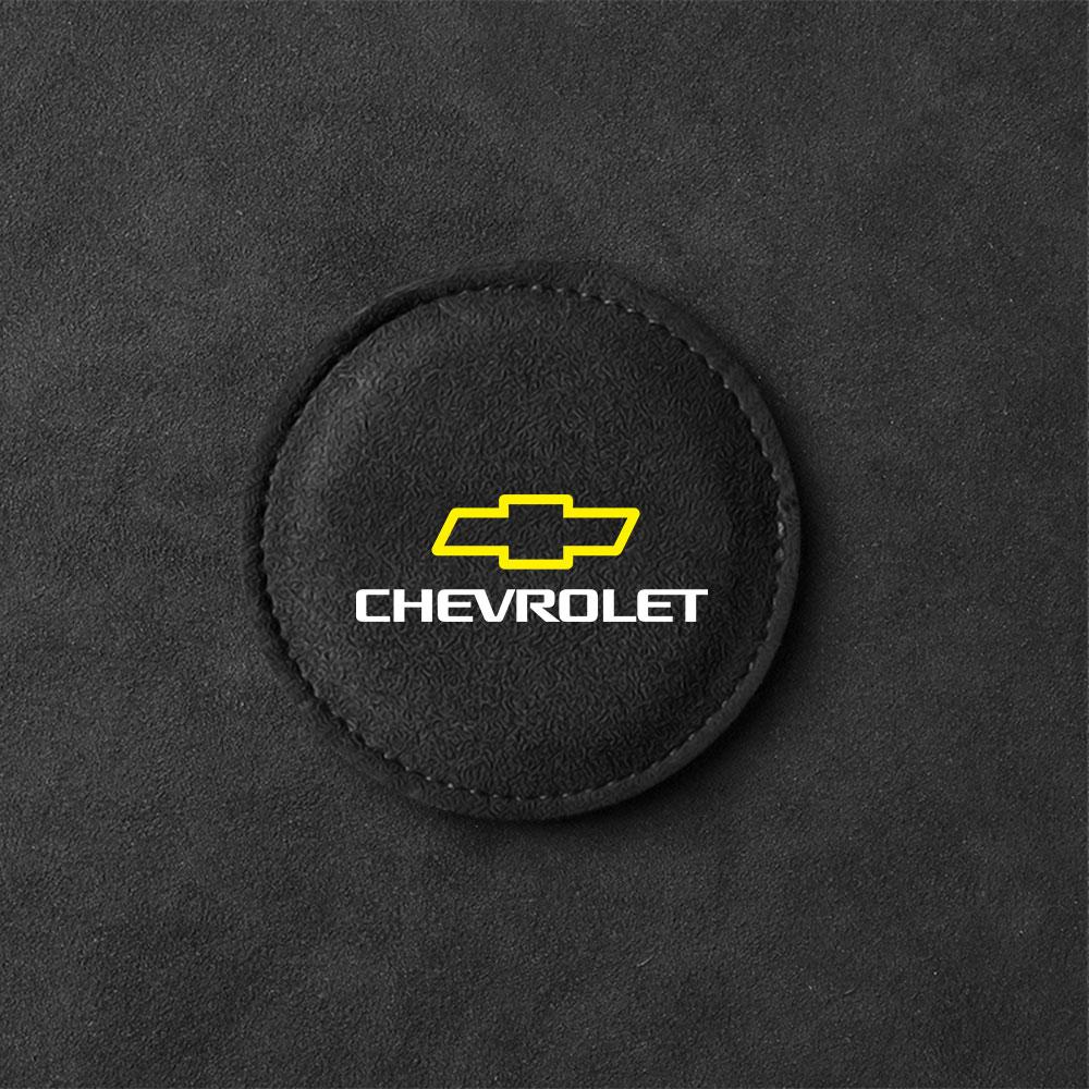 AABHI1 1/2Pcs Non-slip Mat Water Cup Slot Pad Car Coaster For Chevrolet Cruze Captiva Lacetti Aveo Malibu Trax Camaro Colorado Z71 Volt