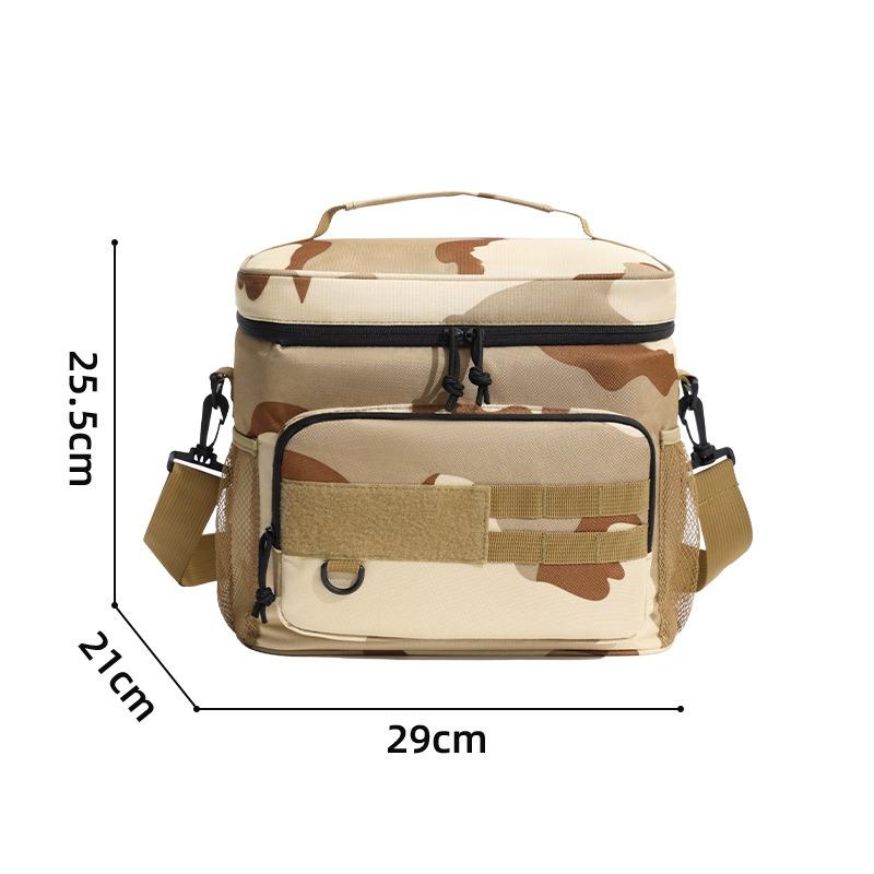 Double-layer incubator Outdoor large-capacity insulation bag Portable anti-leakage ice bag Going out camping picnic bag