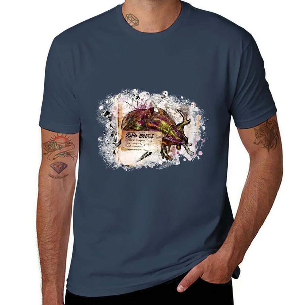 Dung Beetle Tshirt Big Size Short Sleeve Tee For Unisex