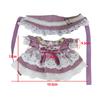 Niannyyhouse 20cm Doll Purple Lace Doll Baby Cotton Doll for Plush Toys Clothes, European-Style Dress, Clothes, Dress-Up, Clothes,