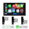 Hippcron Car Radio MP5 Player 1 Din Bluetooth HD 7" Touch Screen Stereo 12V With Carplay