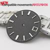 Циферблат NH35 28,5 мм циферблат Часы S циферблат зеленый Люминесцентный циферблат Подходит для механизма NH35 NH36 часовые аксессуары