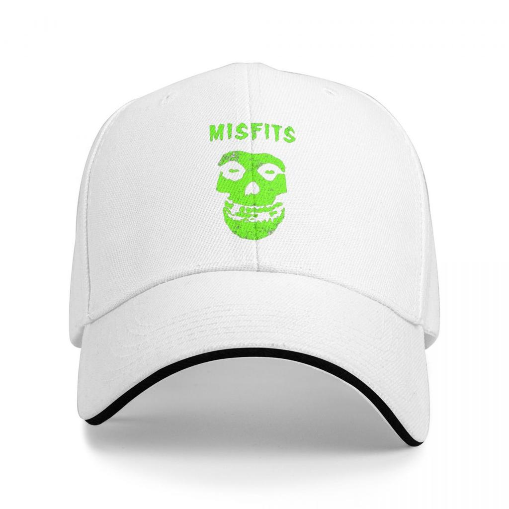 Унисекс Бейсболки Misfits Рок-группа Череп Хоррор Уличная одежда для улицы Летние Спортивные Бейсболки Кепка в стиле Хип-хоп Кепки