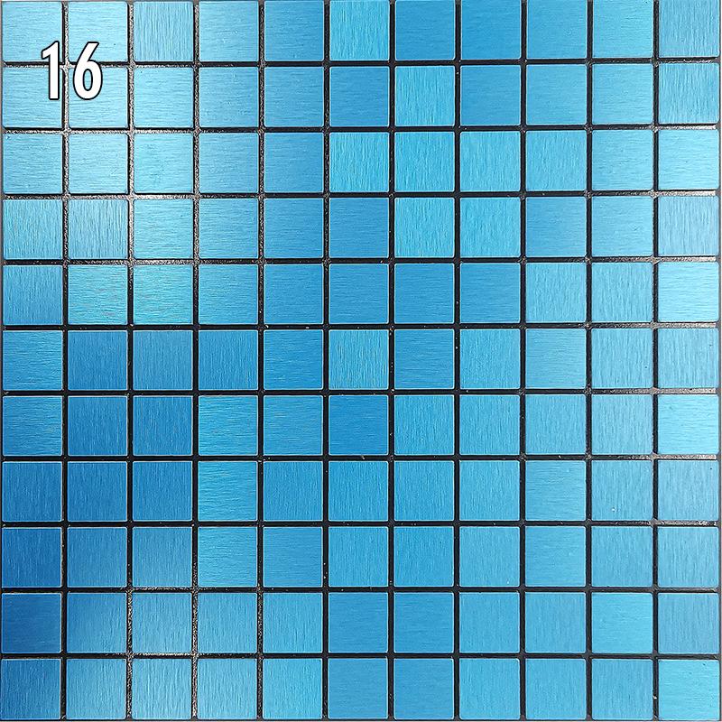 Наклейка на стену из металлической мозаики в европейском стиле, самоклеящаяся настенная плитка, фартук для гостиной, фон для телевизора, настенный декор, мозаичная палочка