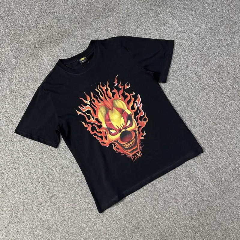 American Vintage Loose Fit T-Shirt Men Women Casual Short Sleeve Streetwear Tee Fashion