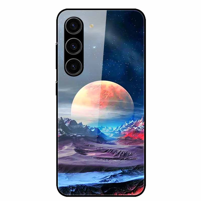 Чехол для Samsung Galaxy S25 Plus Закаленное Стекло Жесткая Защитная Крышка для Телефона для Samsung S25 Ultra 5G Задние Чехлы для GalaxyS25 S 25 S25Plus