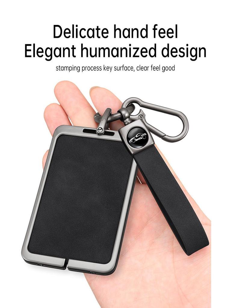 2023-24 Honda Integra/Civic/ZRV Чехол для карты-ключа - Металлический корпус с застежкой для мужчин и женщин