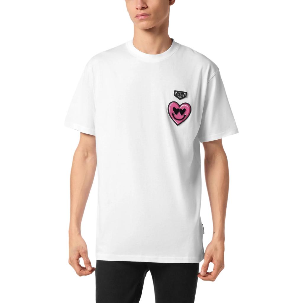 Philipp Plein Smile jersey T-Shirt UAEC-MTK8778-PJY002N-0187