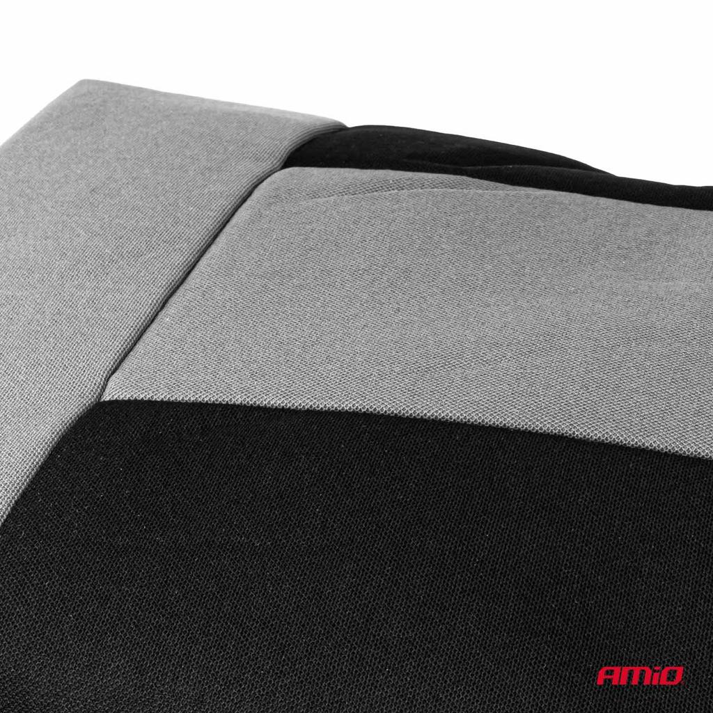 Universal car seat covers, front and rear, set SC08 AMIO-04608