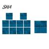 Adhesive Decorative Tiles for Walls Self-Adhesive Mosaic Wall Stickers Kitchen Bathroom, Waterproof Removable Wallpaper, Modern Covering 3D