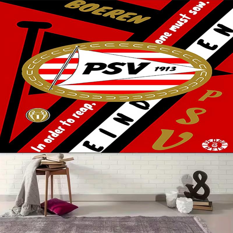 1pc PSV LOGO Tapestry, Living Room, Bedroom, Office, Party Decor, Ideal Festive Gift