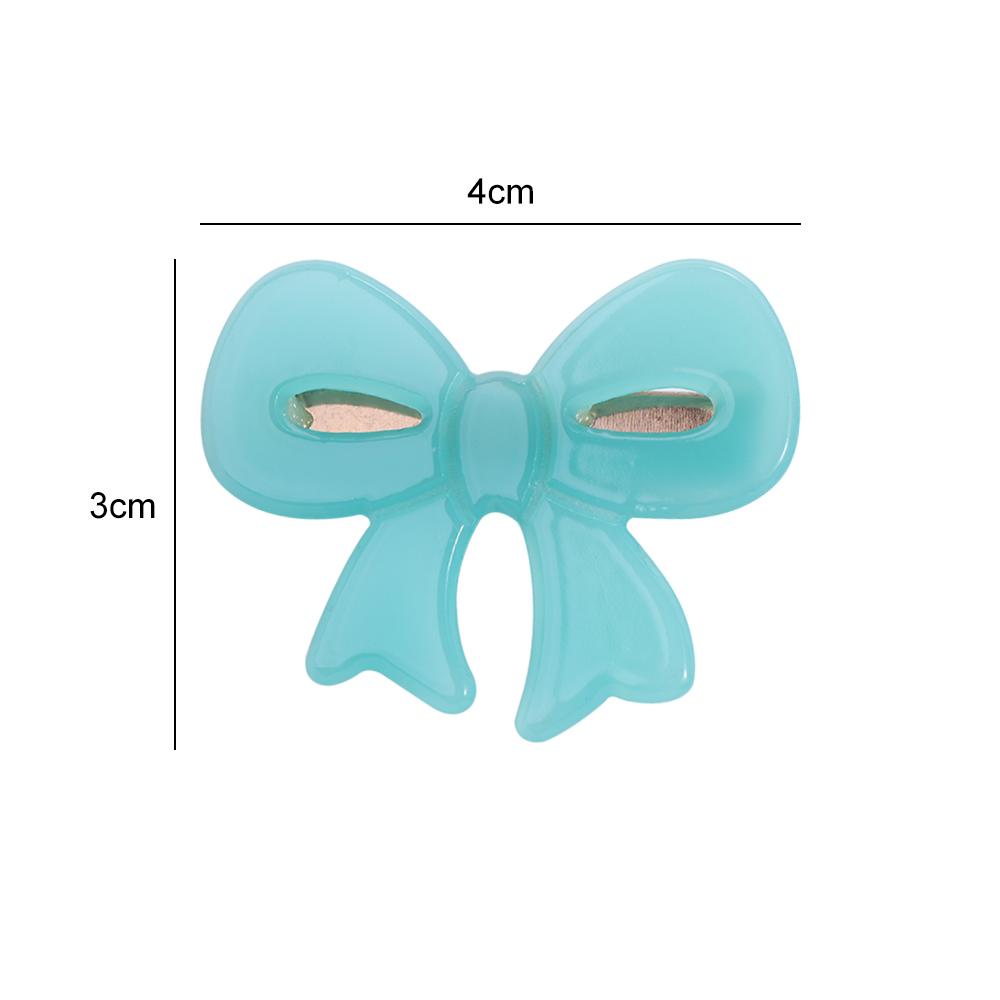 Bowknot Bow Hairpin Korean Style Bow Duckbill Clip Creative Acetic Acid Duckbill Clip Travel