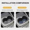 XWDS7 For BMW Suede Car Coaster Water Cup Drink Holder Anti-Slip Pad 1 2 3 5 7 Series X1 X2 X3 X4 X5 X6 G20 G30 G11 G12