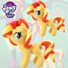 Очаровательная плюшевая кукла-единорог Радуга My Little Pony, мягкая и приятная на ощупь игрушка для девочек