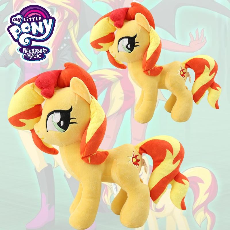 Очаровательная плюшевая кукла-единорог Радуга My Little Pony, мягкая и приятная на ощупь игрушка для девочек