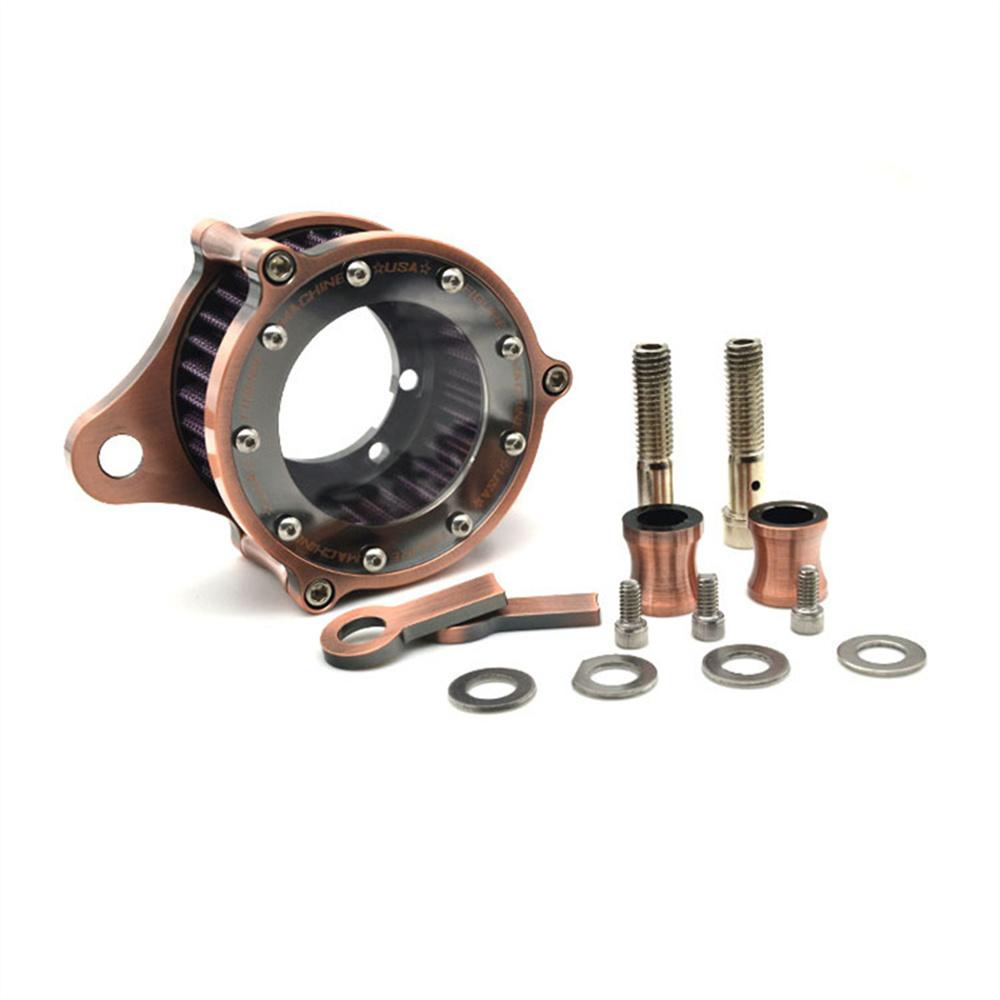 Воздушный фильтр с высоким потоком, аксессуары для мотоциклов для Harley Davidson 883 Sportster 1200 48 72, пластинчатый воздухоочиститель с ЧПУ, система впуска