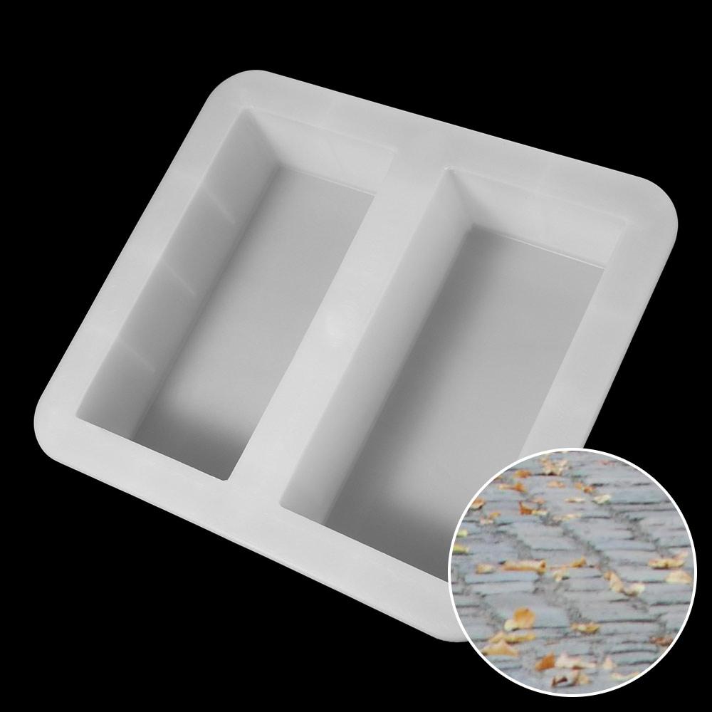 Reusable Paving Cement Mold 20x10cm Cement Brick Mould Brick Stone Mold Home Path