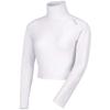 DUNLOP Нижнее белье Защита от ультрафиолета Нижнее белье Рукав Высокий Белый SM Женский (Длинная шея/Половина длины) TAC-8004W