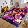 Custom Rapper Mat Personalized Name, Polyester Washable Indoor Entryway Rug, Gift for Christmas, Easter, Thanksgiving Day