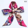 Good Ties Ribbon Small Scarves Silk Spring and Summer Long Scarves Girls Thin Narrow 4cm*85cm Hair Band Bundled