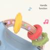 Baby Musical Feeding Bottle Pacifier Newborn Soft Teether Rattles Educational Toy Mobile Rattles Toys 0-12M Soothing Vocal Music