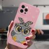 Для Iphone 13 12 Mini 11 14 Pro Max 14plus 13promax Защитный чехол с героями мультфильмов для девочек, подарки, милая сова для любителей, конфетный силиконовый чехол