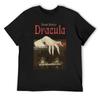 Dracula T-Shirt Rapper Graphic Tees Blue Archive Mens Graphic T-Shirts
