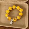 Handcrafted Summer Dopamine Wrist Jewelry Vibrant Colors Y2K Beaded Bracelet  Daily Wear