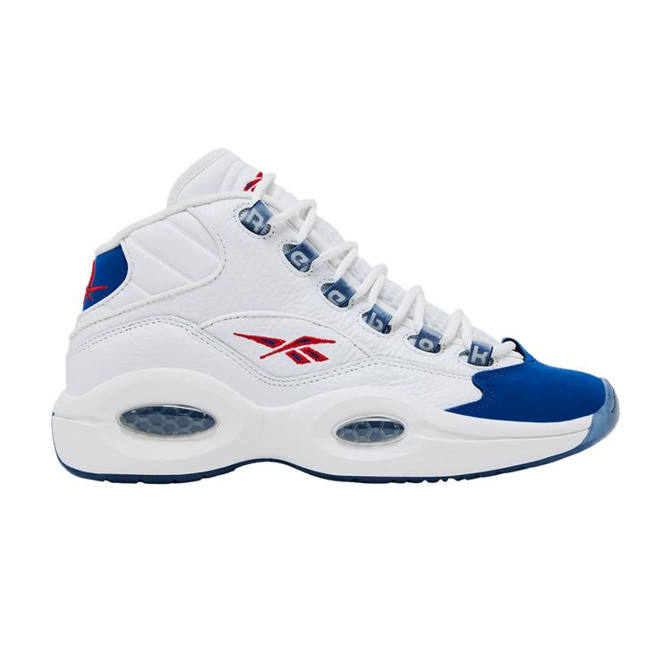 Kids' Sneakers Reebok Question Mid Double Cross (GS) White/Collegiate Royal-Primal Red