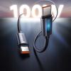 Mcdodo Usb-C Fast Charging Cable For Samsung Apple Usb Type C 100W 1M Led