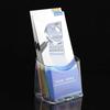 Acrylic A6 Brochure Holder Plastic Wall Mount Booklet Pamphlet Holder  Women